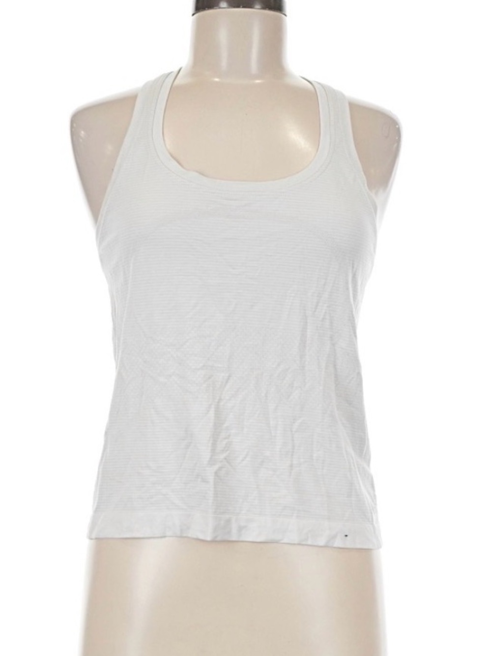 lululemon White Racerback Tank Top size 8